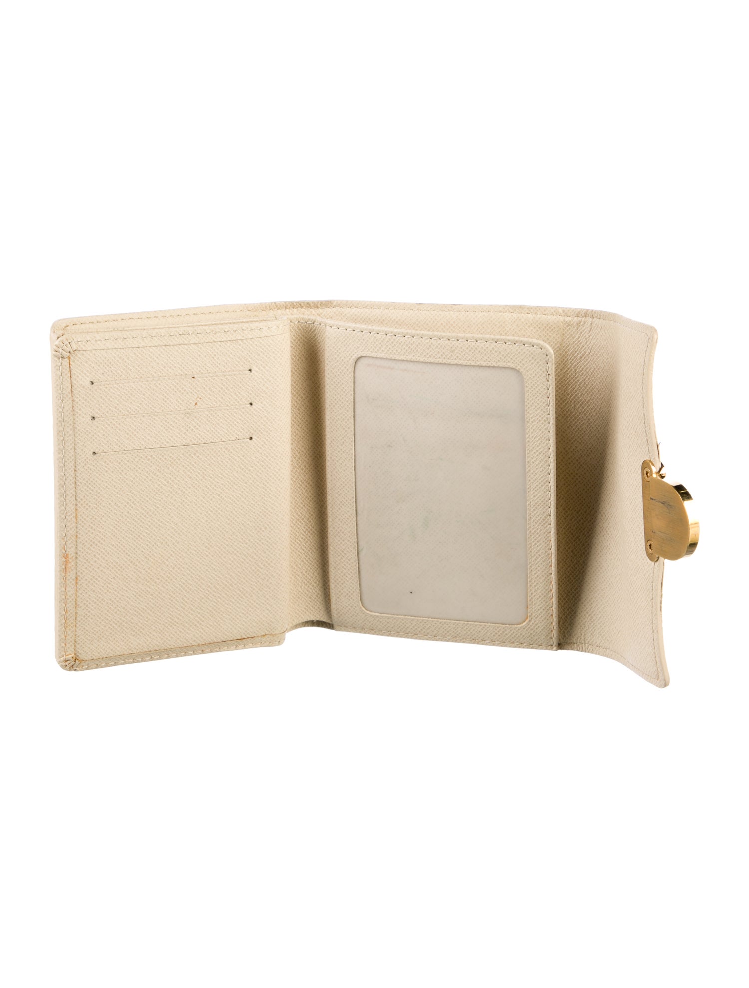 Louis Vuitton 2008 Damier Azur Pattern Koala Wallet